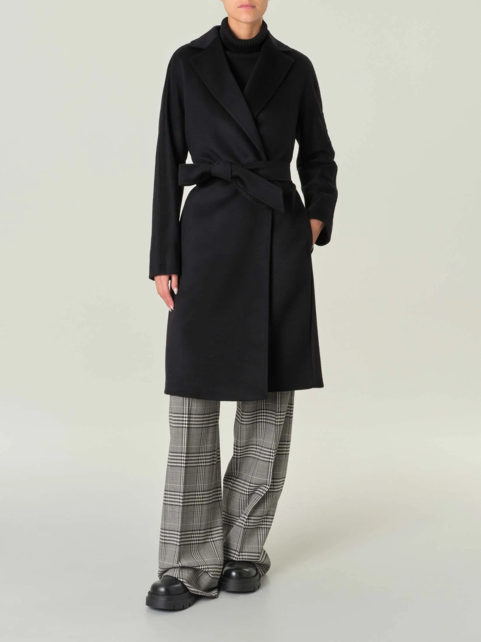 -cappotto lana nero