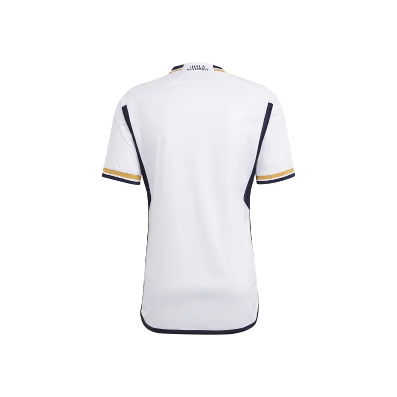 ADIDAS MAGLIA REAL MADRID 2023/24 UFFICIALE HOME - REAL H JSY - BIANCO/ORO/NERO