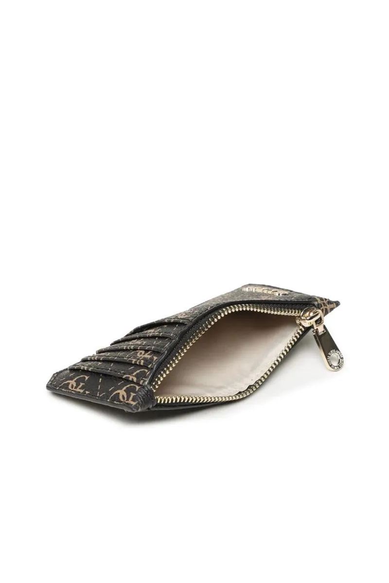 Aieta Card Case - Brown Logo