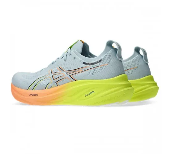 ASICS GEL-NIMBUS 26 PARIS- Cool Grey/Safety Yellow
