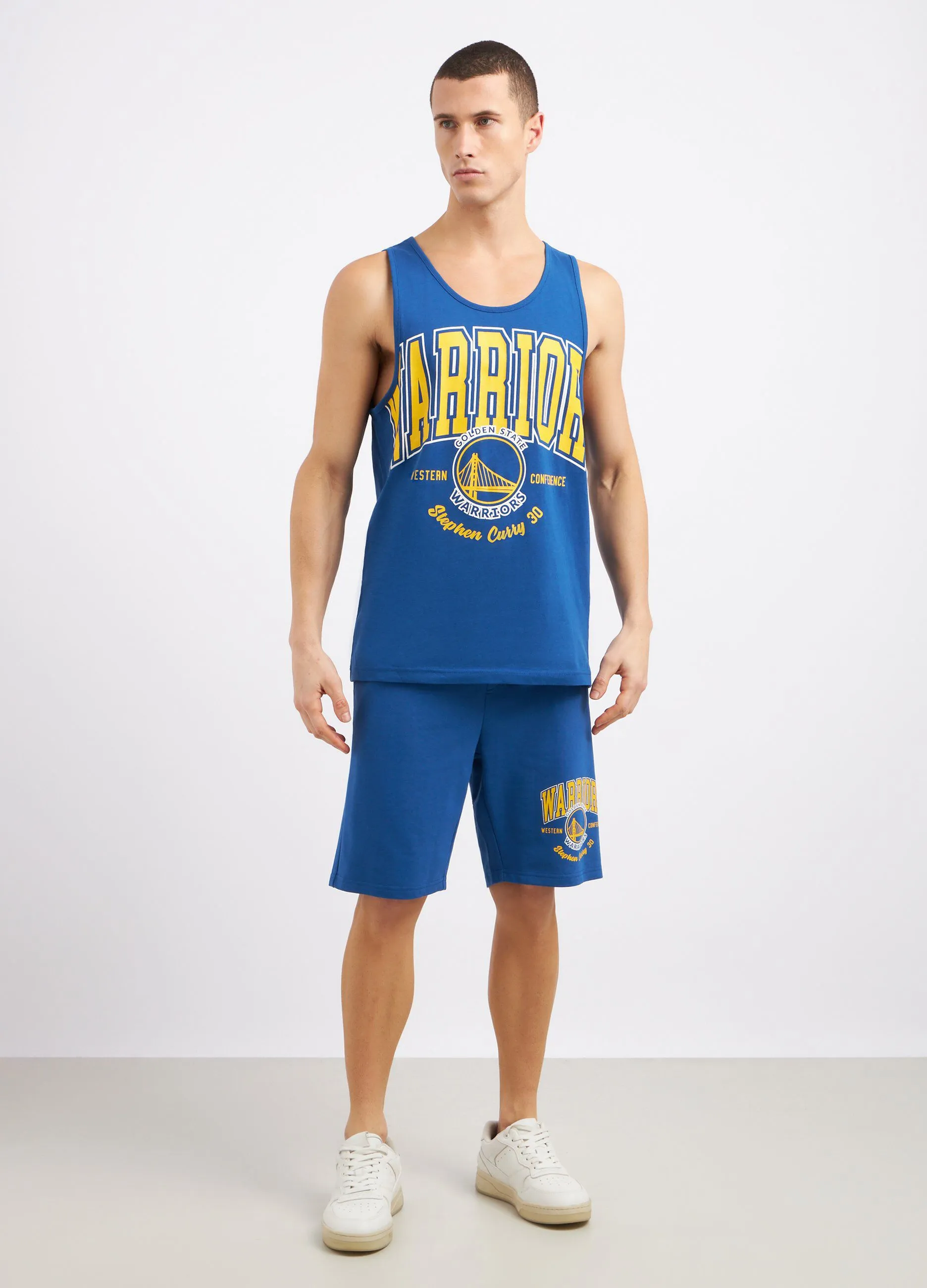 Bermuda NBA in misto cotone uomo
