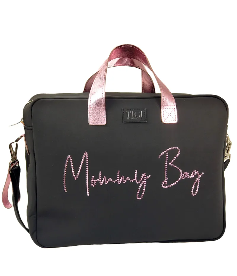 Borsa Mamma Multifunzione - Borchie rosa