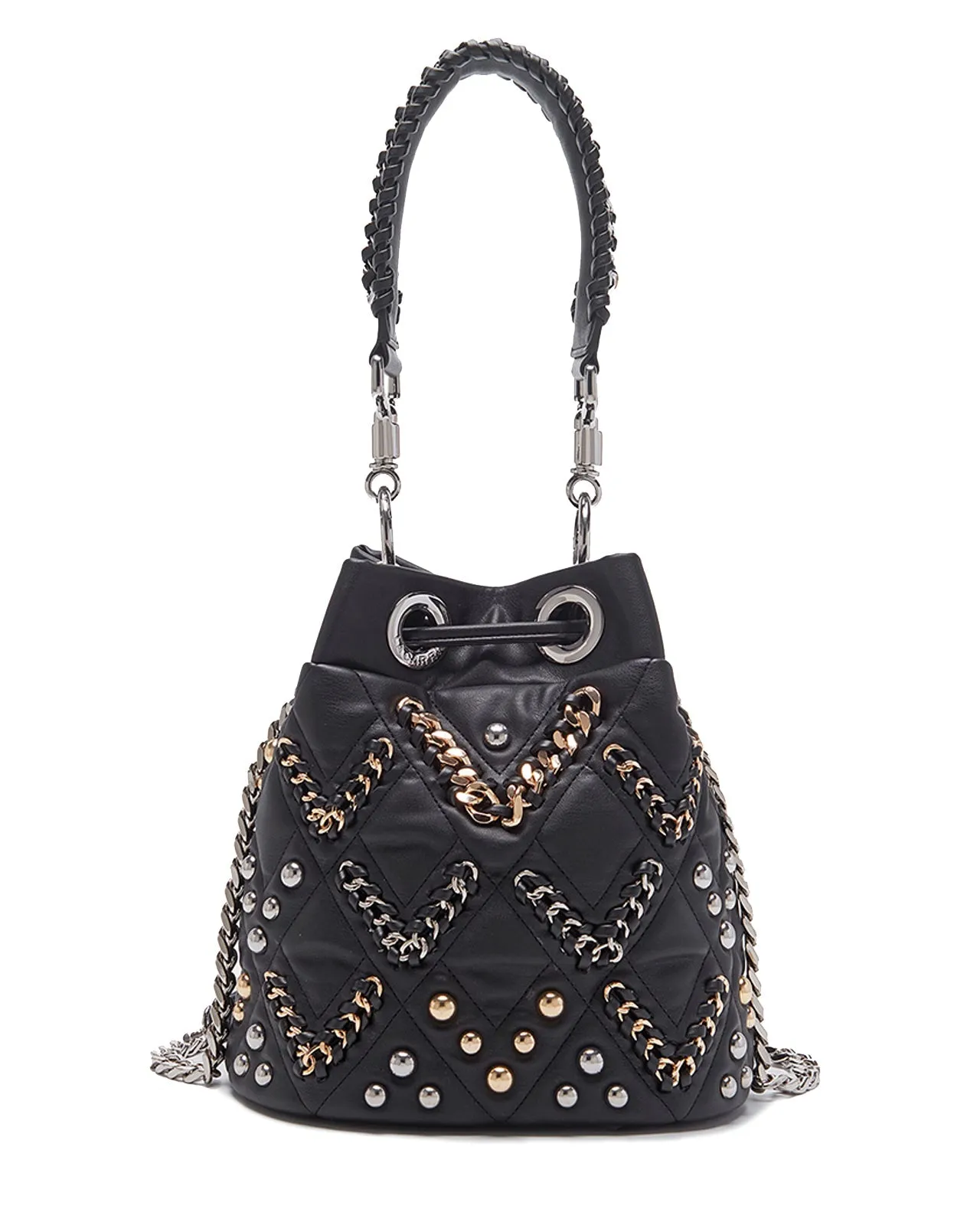 Borsa Zaffira Bucket Synthetic nera