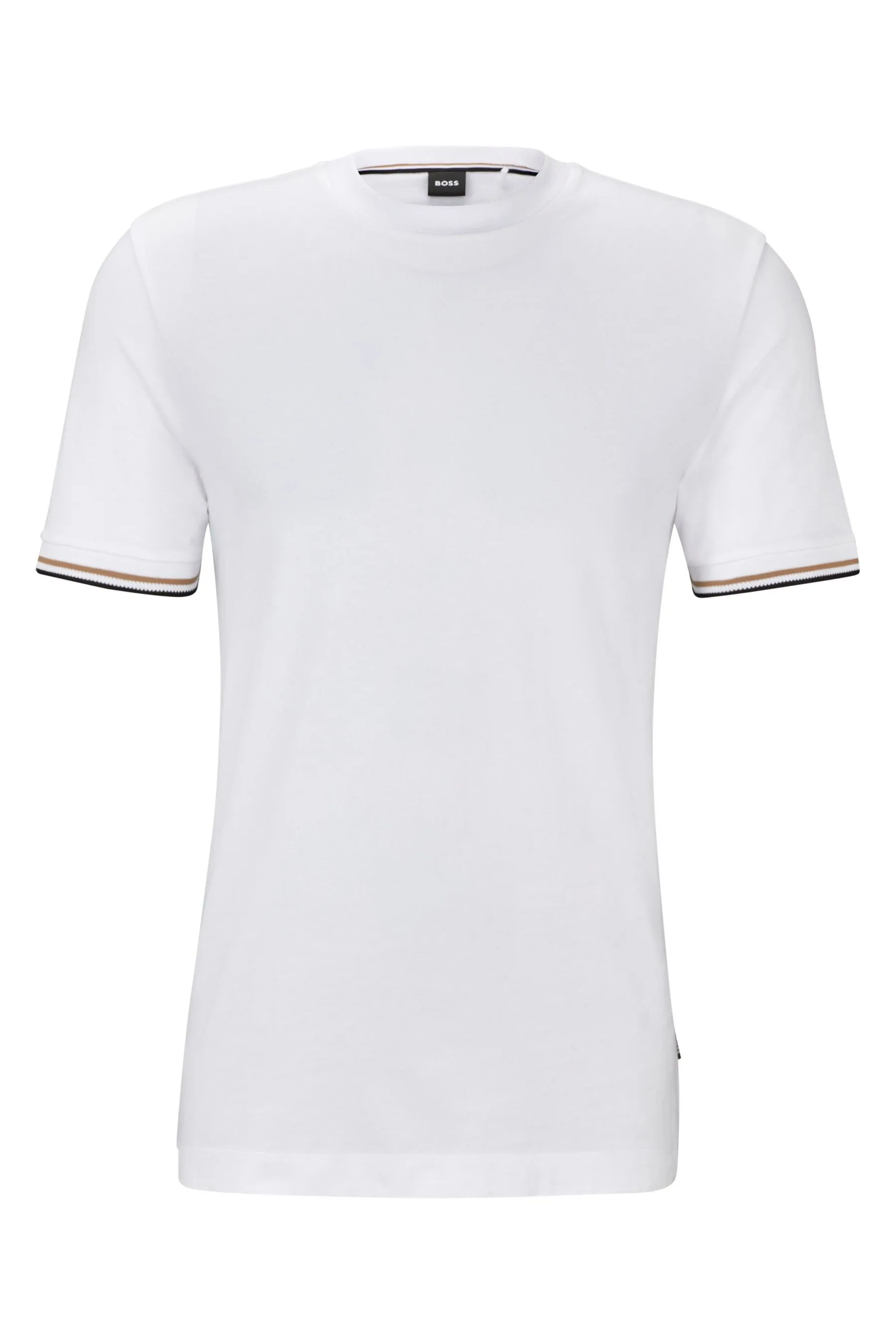 BOSS BOSS Cotton Jersey Signature Stripe T-Shirt    