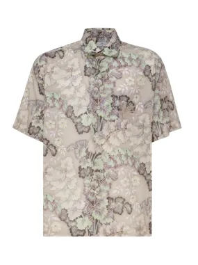 CAMICIA CON RICAMO PEGASO STAMPATA