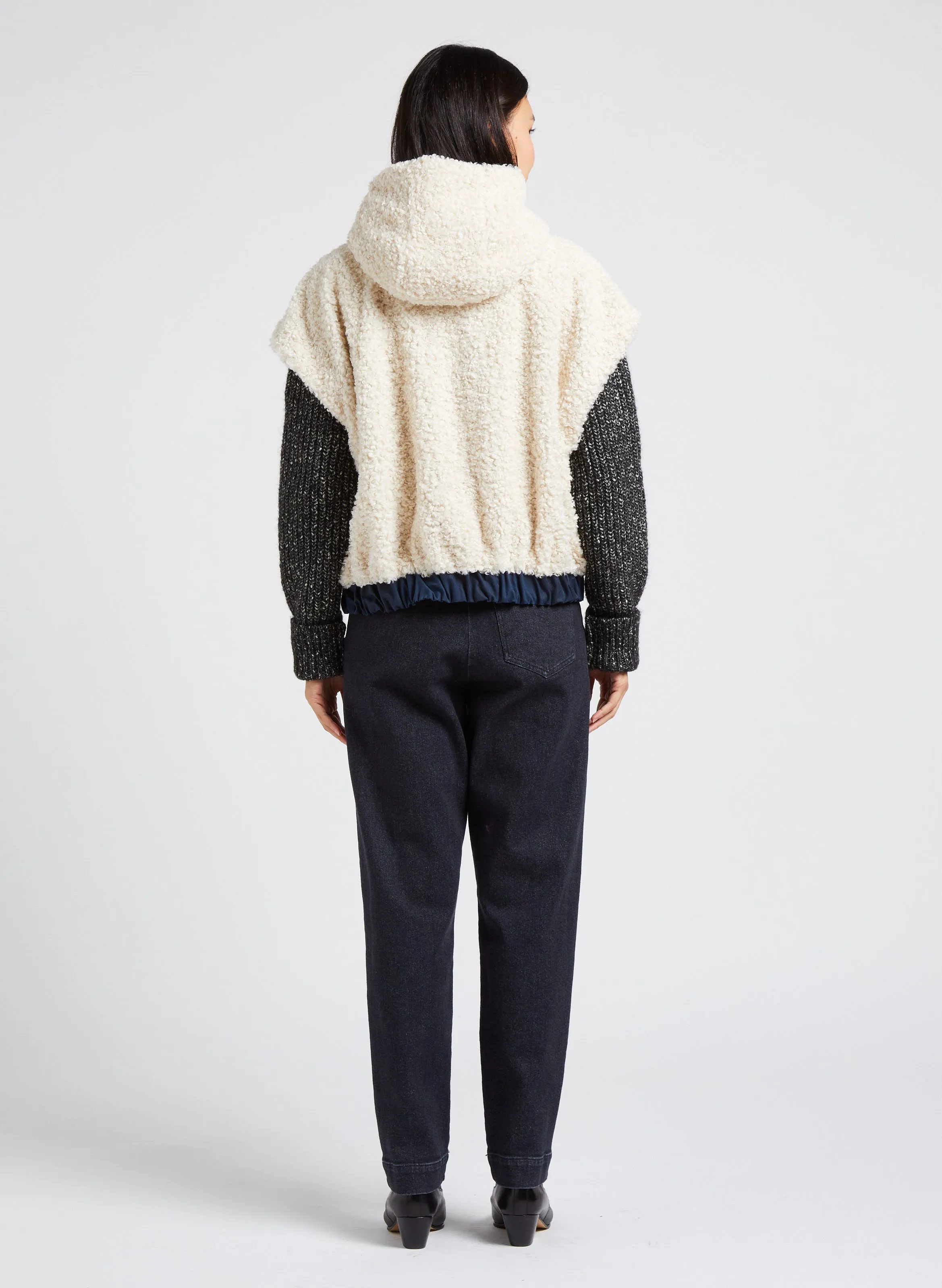  COLLECTORS CLUB   KANTA - Maglione scollo tondo in cotone | Grigio