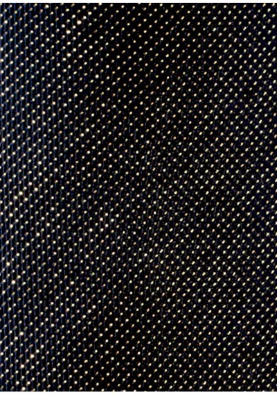 Cravatta di seta Cavalieri in nero/oro