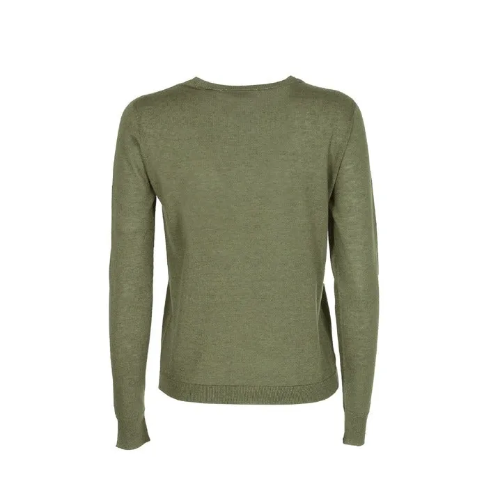 Crown of Edinburgh Cashmere maglia verde 