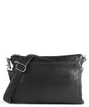  Depeche Power Field Borsa a spalla morbida pelle bovina nero  