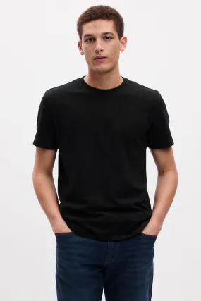 Gap T Shirt Classica 100% Cotone Organico Scollo a V Maniche corte    