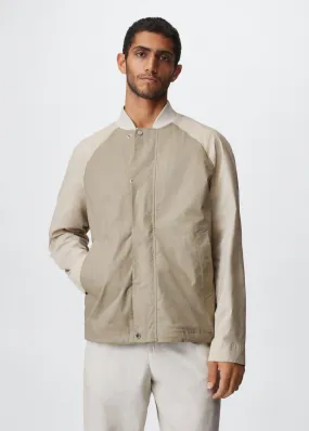Giubbotto bomber cotone