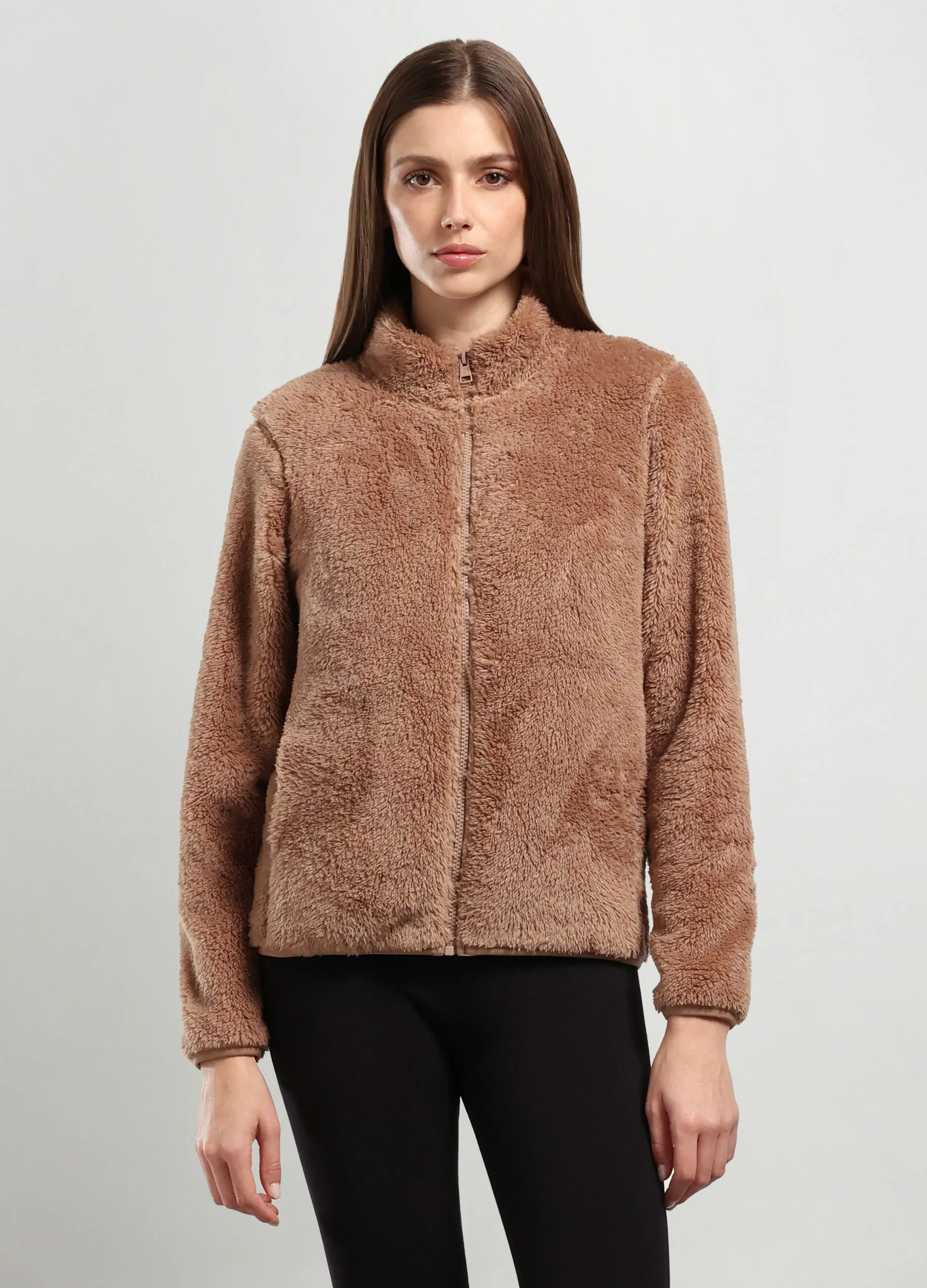 HOLISTIC  Giacca in sherpa donna