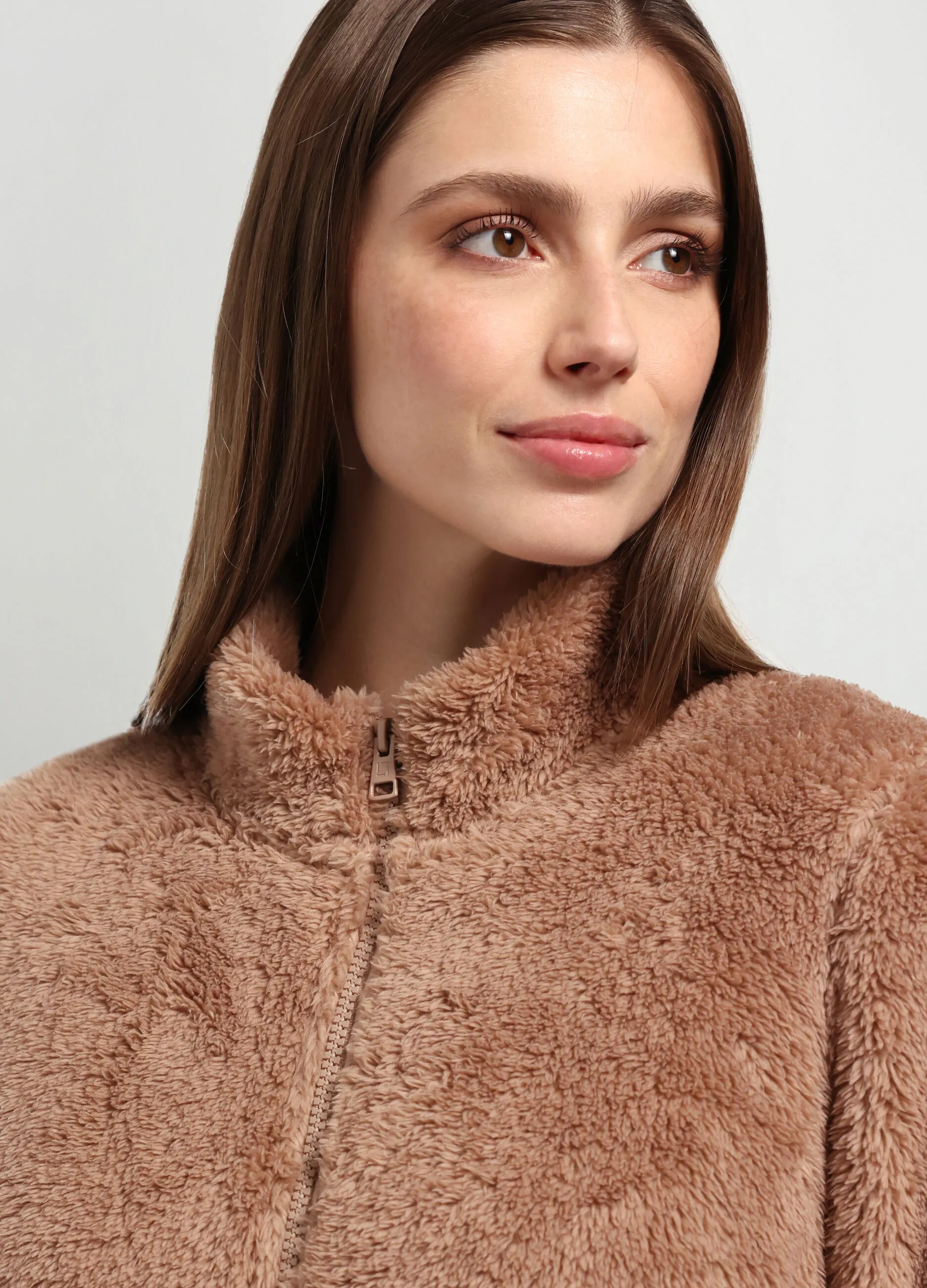 HOLISTIC  Giacca in sherpa donna