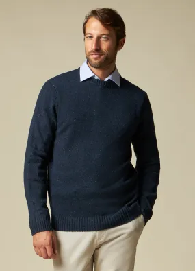 J. HART & BROS  Tricot misto lana uomo