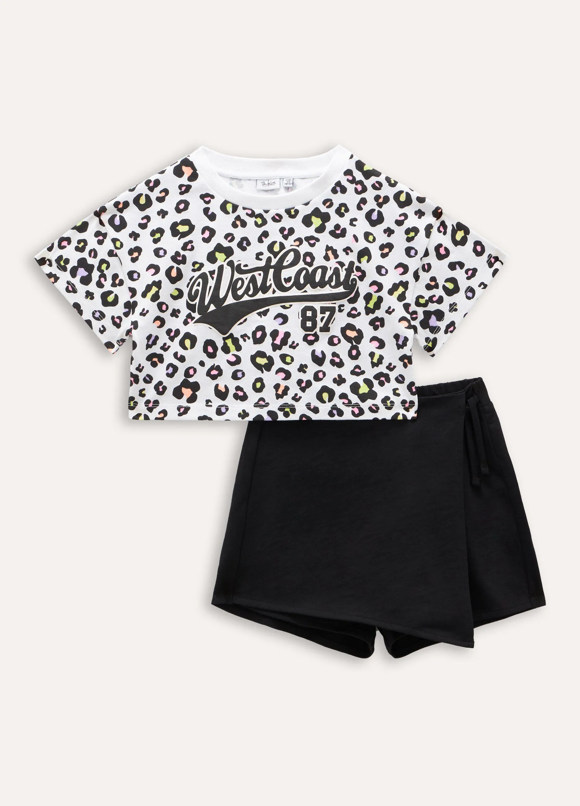 Jogging set in puro cotone ragazza