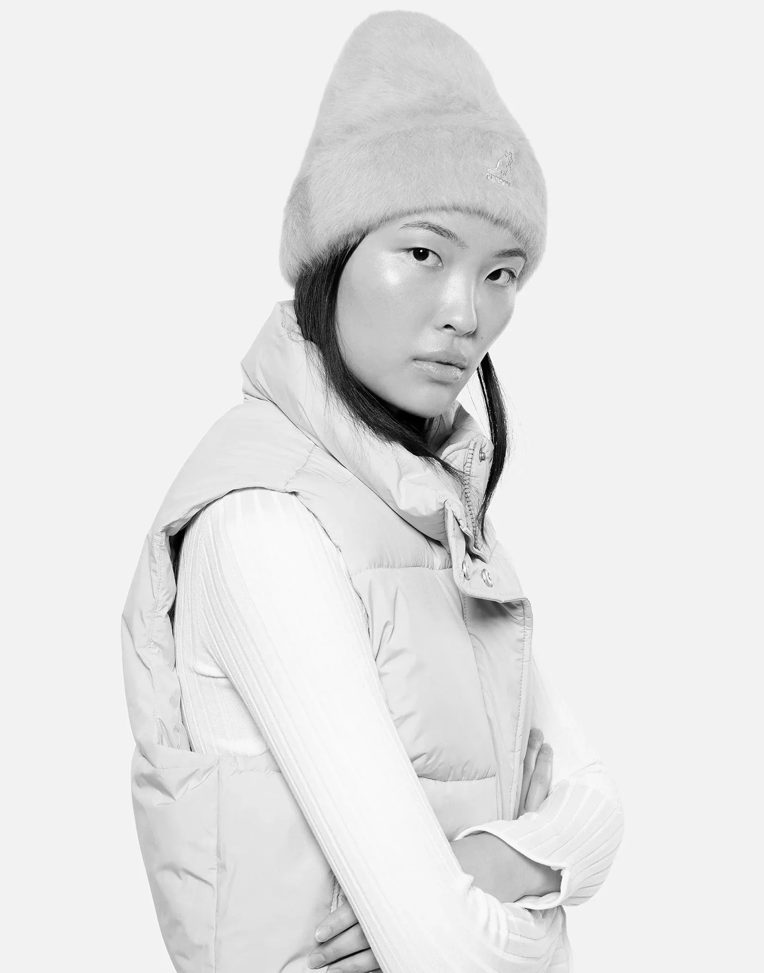 KANGOL Berretto Furgora Cuff Beanie Warm Grey