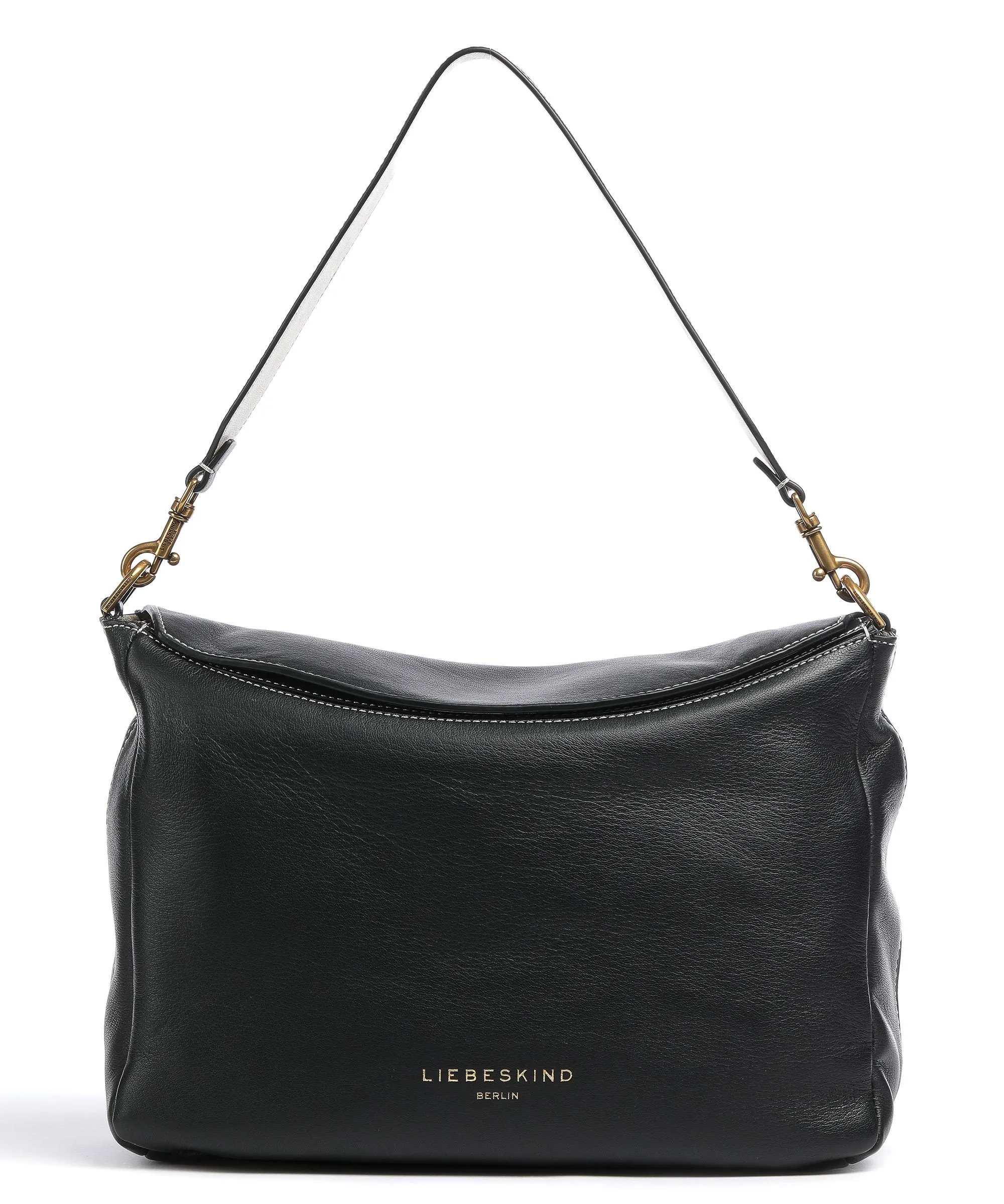 Liebeskind Alessa M Borsa hobo pelle di pecora nero  