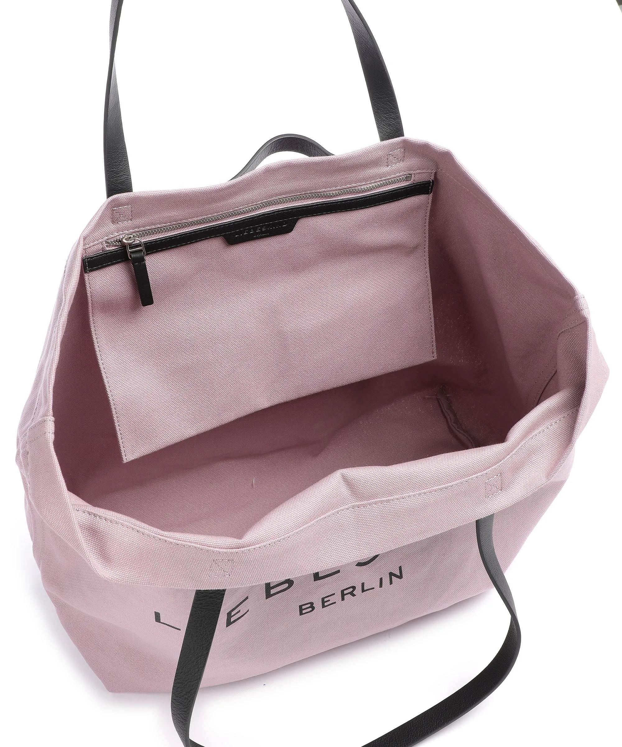  Liebeskind Aurora Canvas Borsa shopper cotone viola  