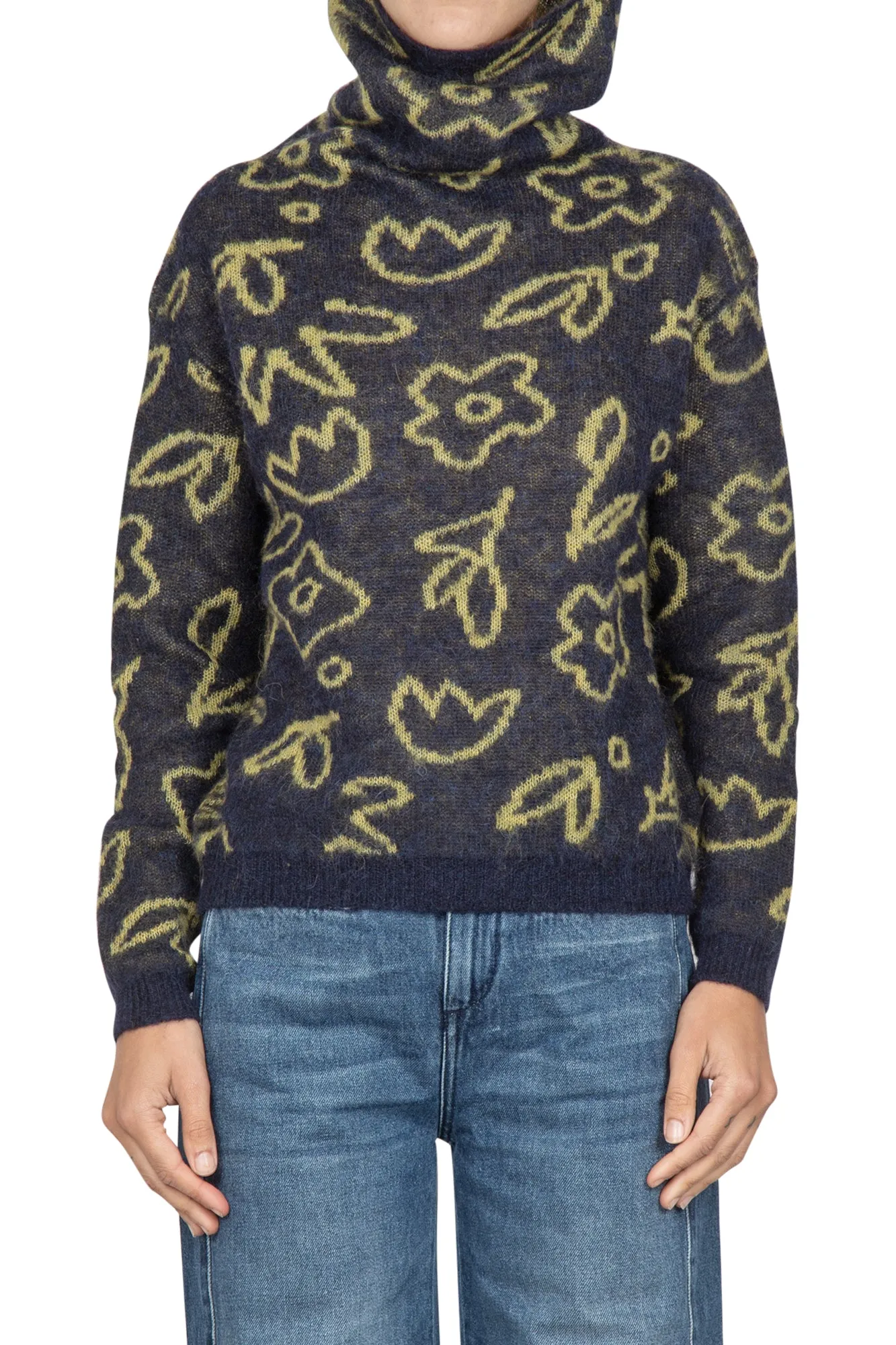 Maglia - 440102 - Blu/Senape