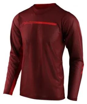 Maglia manica lunga Troy Lee Designs SKYLINE AIR CHANNEL marrone