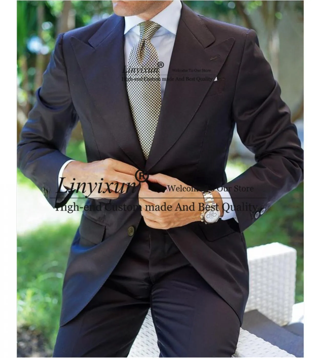 Moda Nero Abiti da uomo Blazer da lavoro formale Slim Fit Smoking da sposo da sposa 2 pezzi Set Giacca da banchetto Pantaloni Co