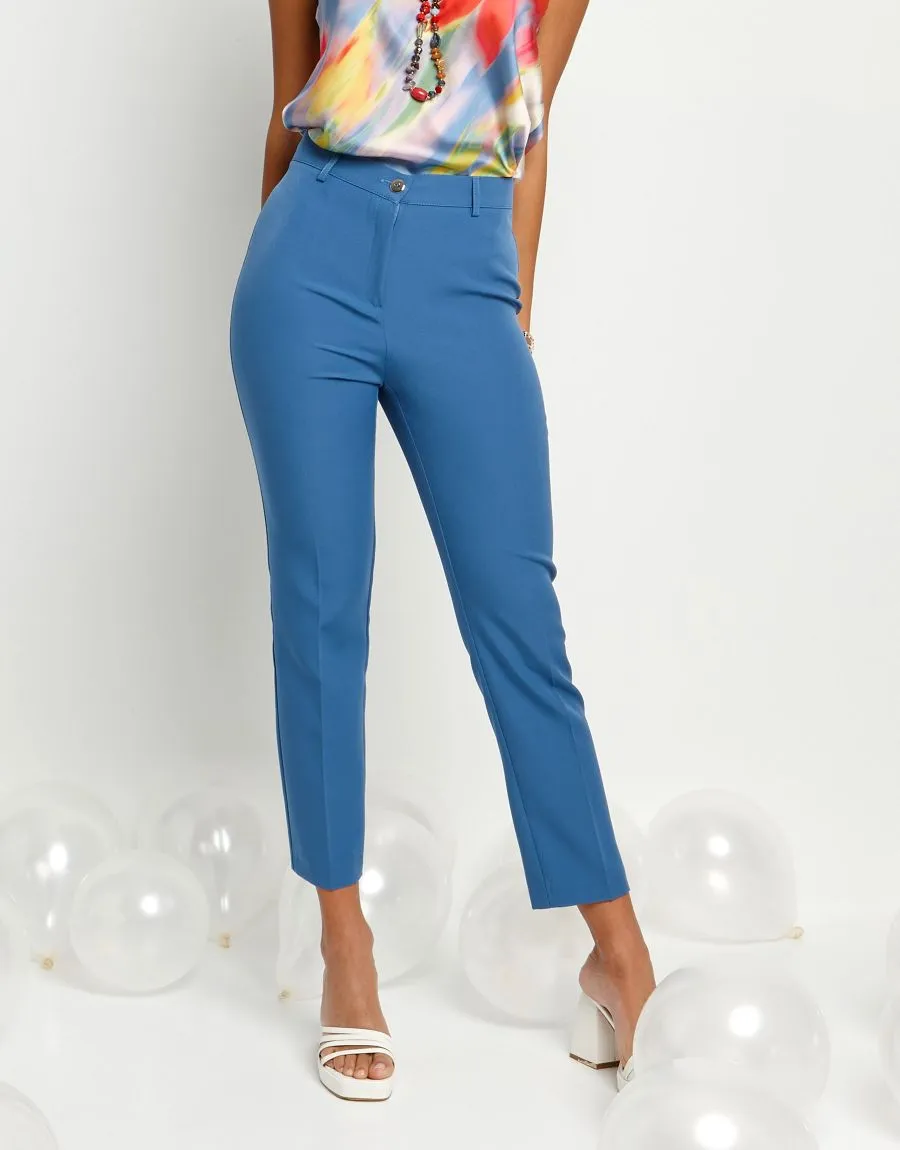 Pantalone basico in bistretch