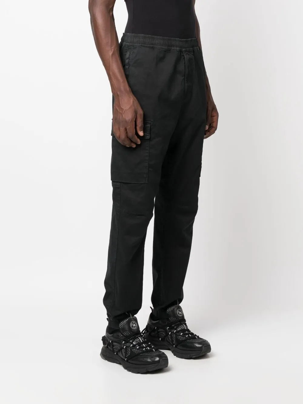 pantalone cargo nero