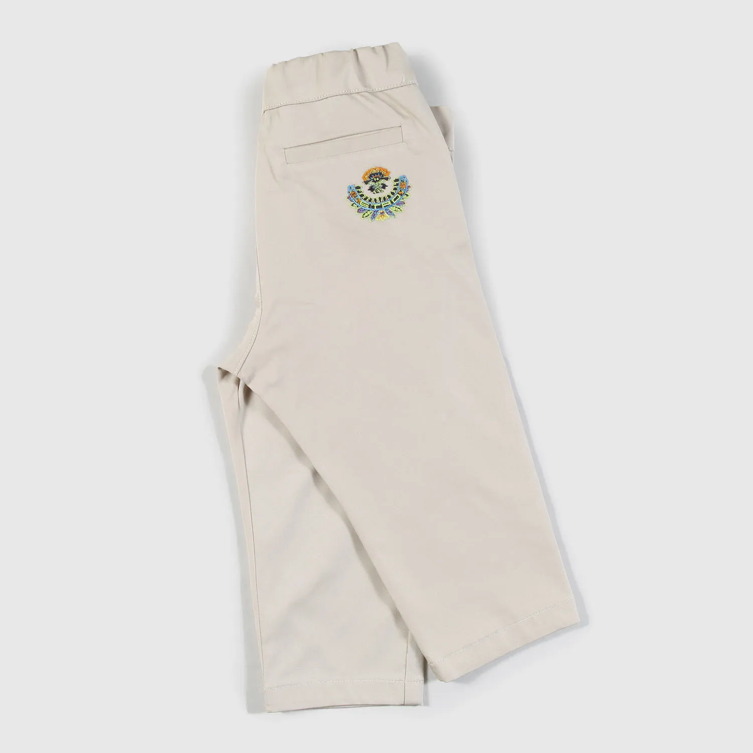 Pantalone Neonato Beige