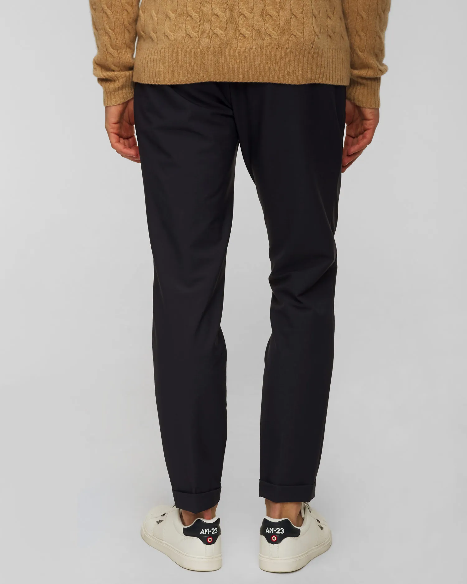 Pantaloni da uomo Alberto Barista-Coffee 1646-899