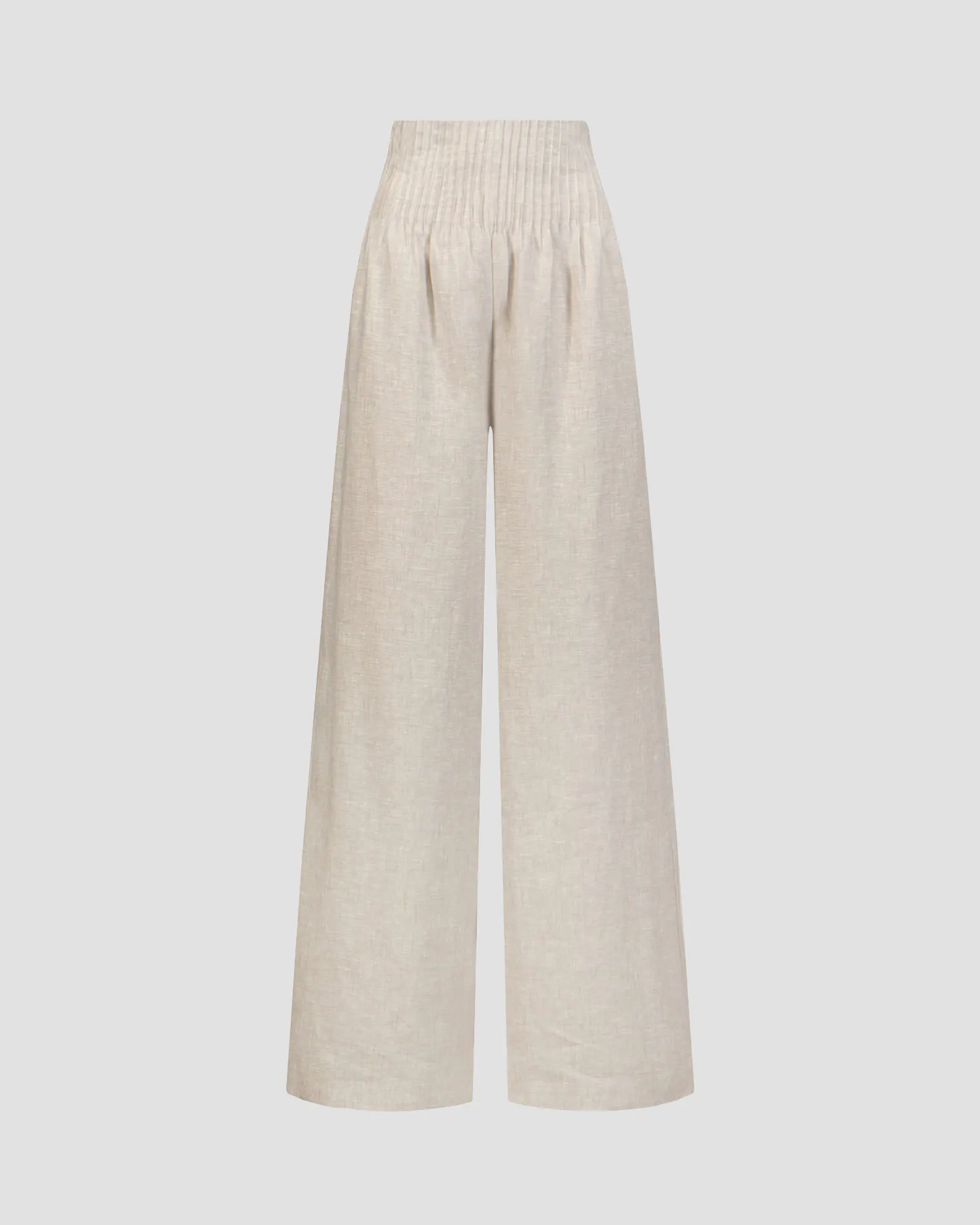 Pantaloni di lino Joslin Delilah JOS231487-moon