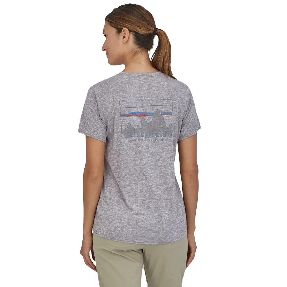 Patagonia Maglia Trekking Cap Cool Daily Graphic ,73 Grigio Donna