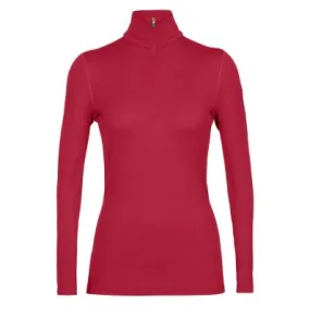 Polar Icebreaker 260 Tech Ls Half Zip (Cherry) donna