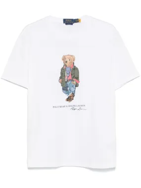 Polo Ralph Lauren-T-shirt con stampa Polo Bear