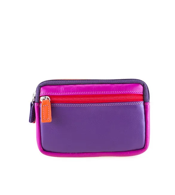 Portafoglio Astuccio donna Mywalit in Pelle con doppia Zip Sangria Multi Double Zip Purse 1265-75