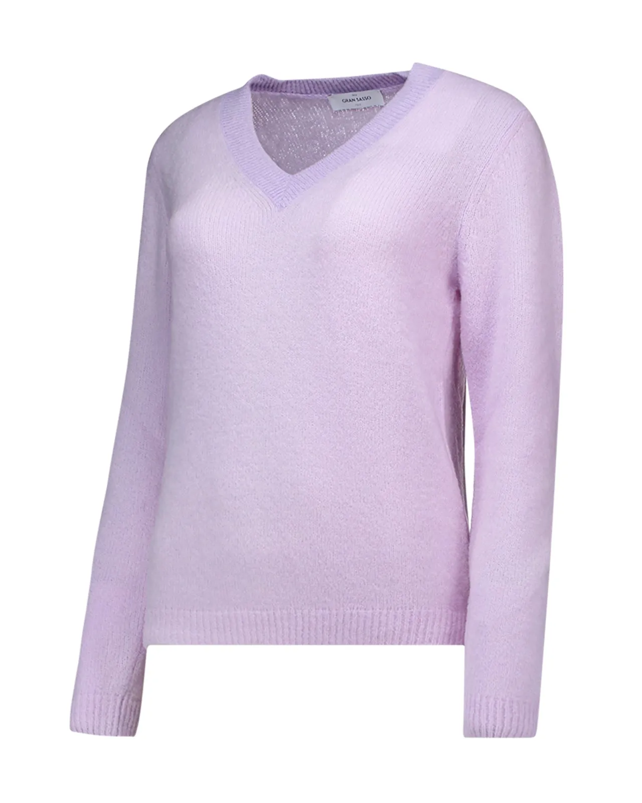Pullover lana lilla
