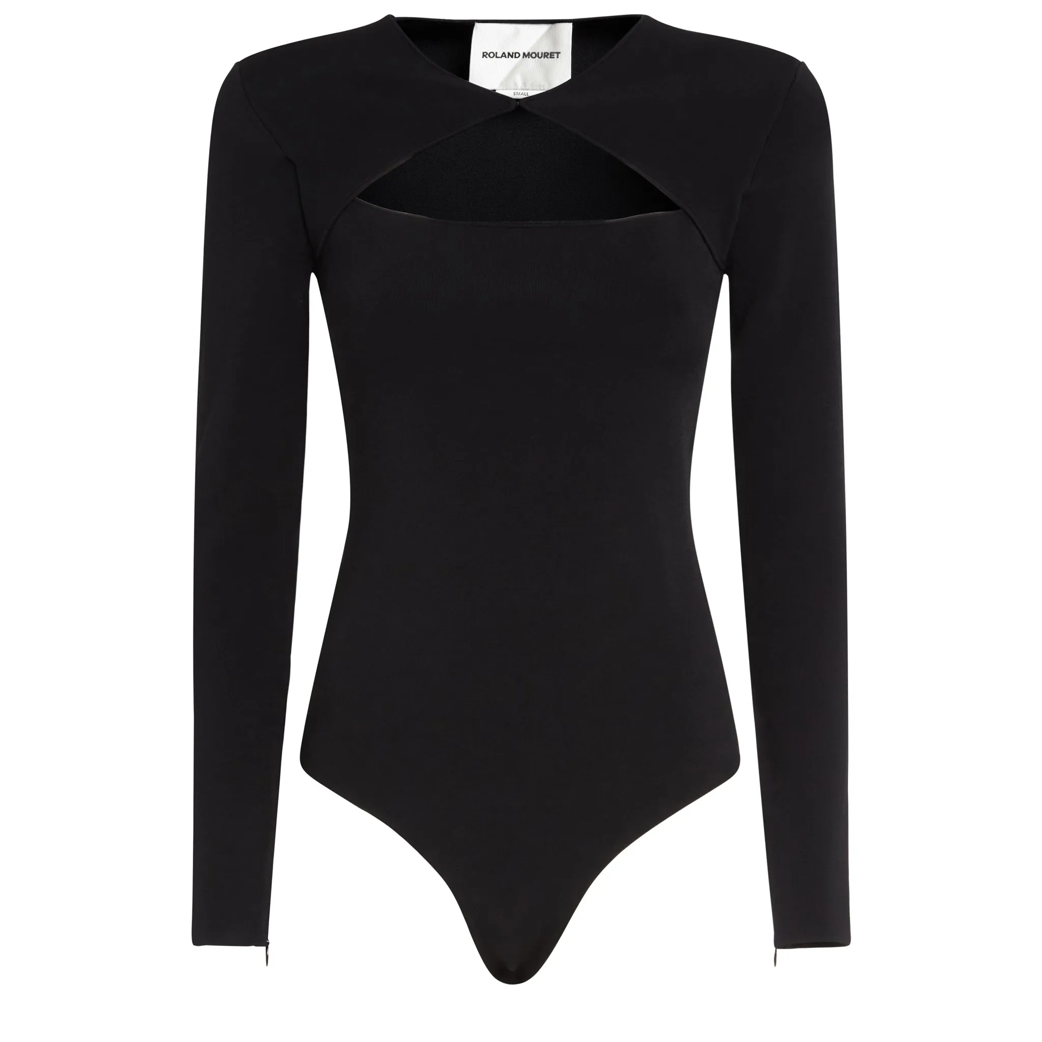 ROLAND MOURET  Body in tessuto nero