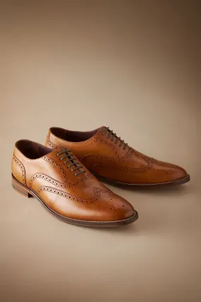 Signature italiani In pelle Ala Brogues