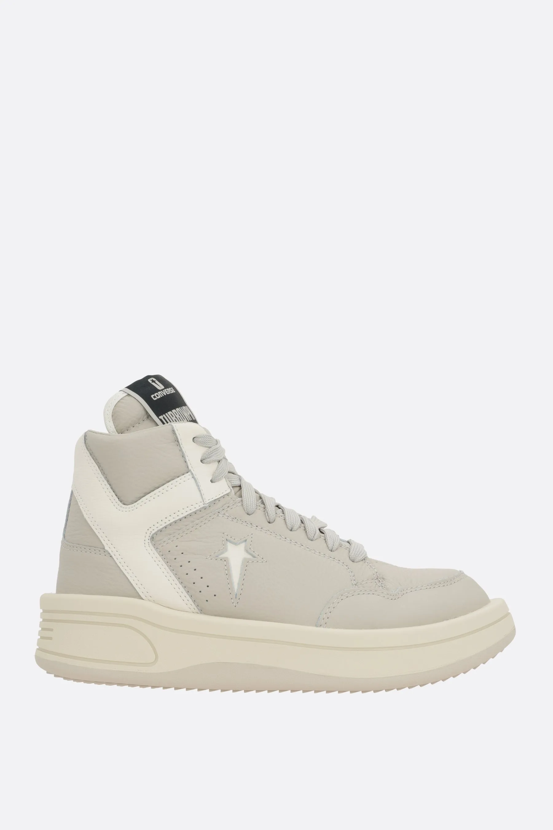  sneaker high-top Turbowpn in pelle martellata  