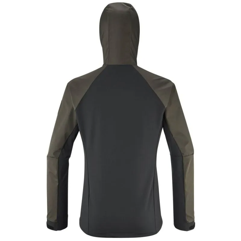 Softshell da uomo Millet Trilogy V INF JKT M (BLACK/DEEP JUNGLE)