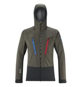 Softshell da uomo Millet Trilogy V INF JKT M (BLACK/DEEP JUNGLE)
