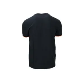 T-Shirt con taschino in cotone piquet dettagli fluo
