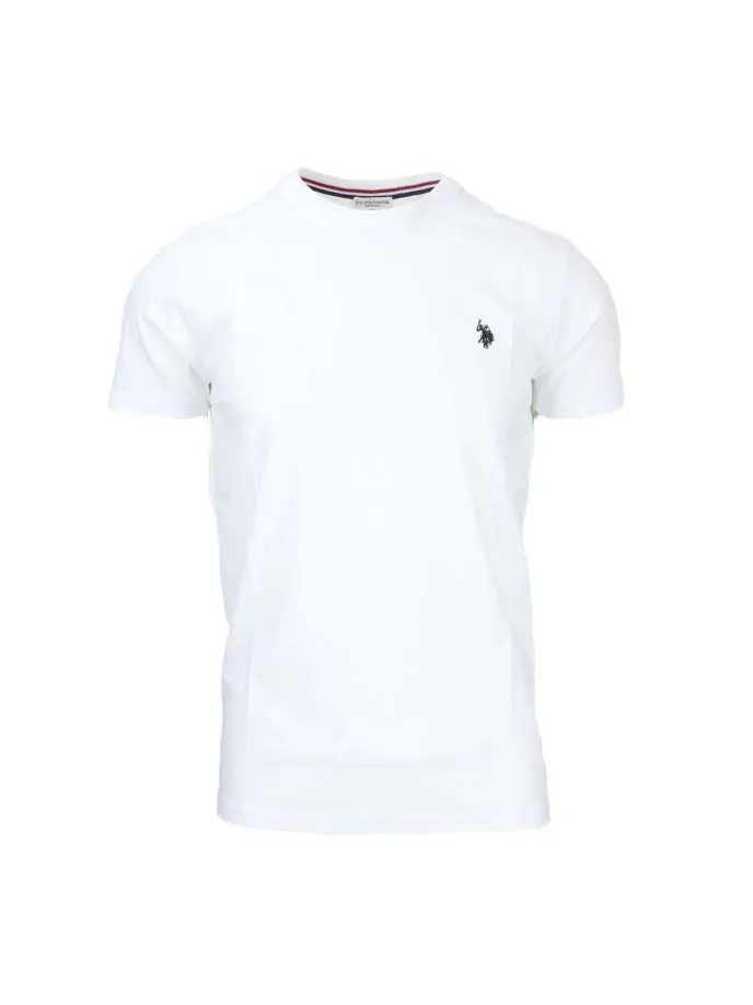 T-shirt mezza manica in cotone con logo
