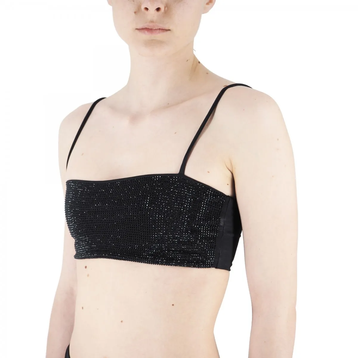 Top A Fascia Athena Con Strass